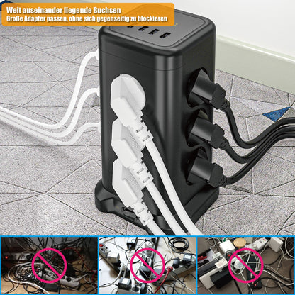 Mehrfachsteckdose Tower 4000W