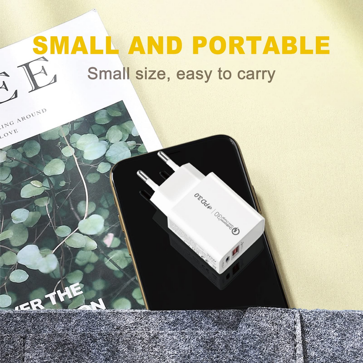 NEUE DAWN 20W USB C Handy Ladegerät Schnellladegerät